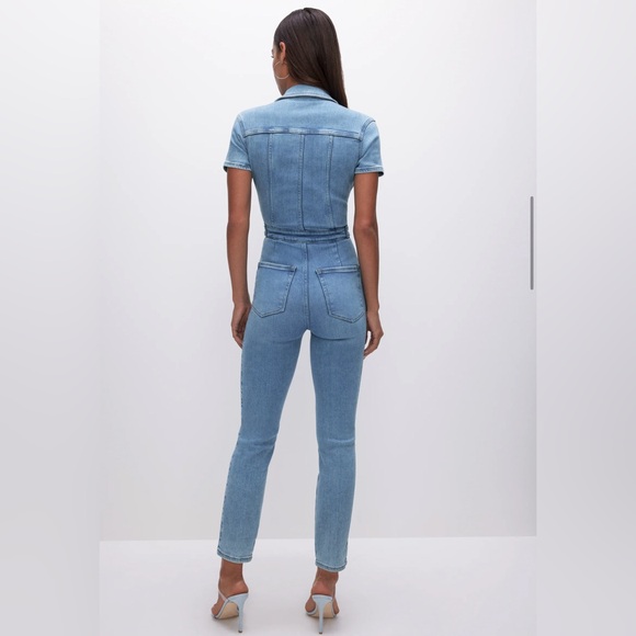 NWT Good American FIT FOR SUCCESS JUMPSUIT Size Large - Picture 4 of 9